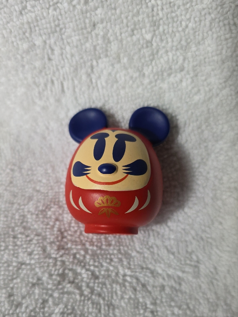 Tokyo Disney Resort Mickey Mouse Daruma Figure 2025 Red - Picture 5 of 6